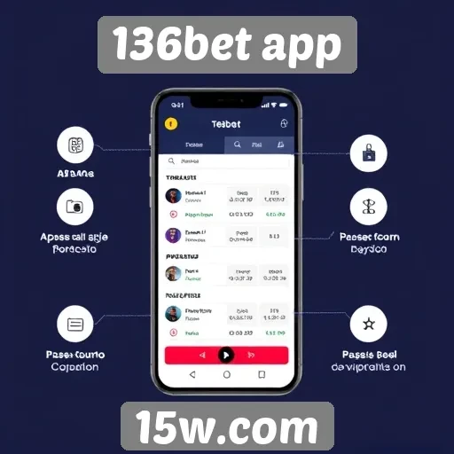 Avaliação das funcionalidades do 136bet app